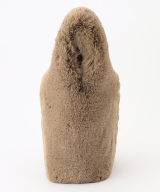 GRACE CONTINENTAL マルシェエコファーバッグ ベージュ