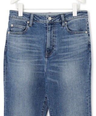 ICB 【ICB×tamachan_style コラボ】スタイルアップ フレアデニム ライトインディゴ系