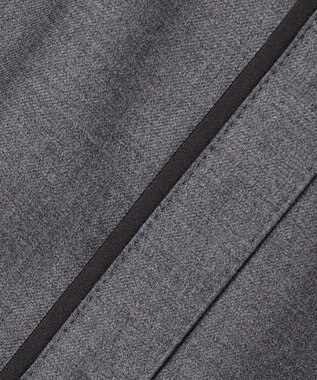 J.PRESS LADIES L ギャバストレッチ ワンピース グレー系