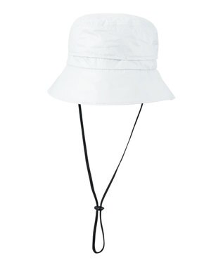 MOONBAT 【遮光ハット】マジカルテックプロテクション バケットハット 帽子 UV100％ 遮光100％ 軽量 撥水 ホワイト