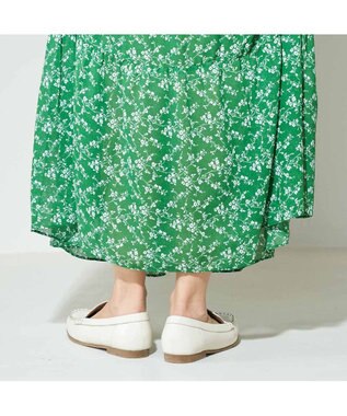 ing <ing>【WEB限定】【サスティナブルシリーズ】モカコインローファー アイボリー