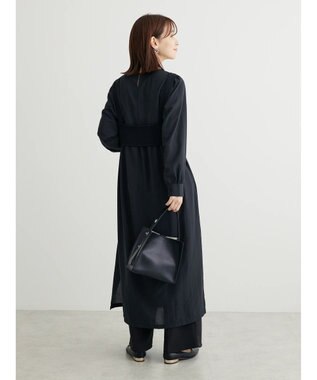 Green Parks Ｂ．ＳＥＴ２点ニットジレ＋ワンピース Black