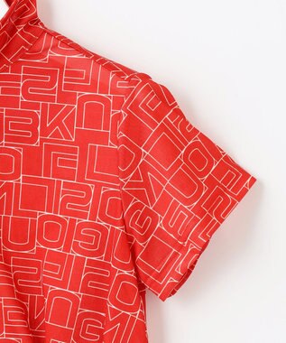 23区GOLF 盛夏対応のマルチ機能【接触冷感・UVケア・吸水速乾】【WOMEN】ドッキングワンピース オレンジ系5