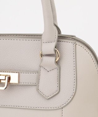 ANY 【2WAY】ラインベルトハンドバッグ ライトグレー