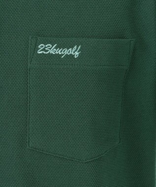 23区GOLF 新色追加！全色揃えたくなる逸品【MEN】【WEB限定/消臭/UV/吸汗速乾】カノコポロシャツ ダークグリーン系