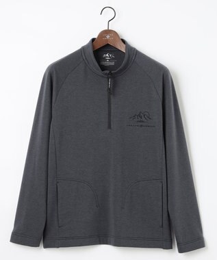 JOSEPH ABBOUD MOUNTAIN 【UNISEX】ウォームバックフリース カットソー グレー系