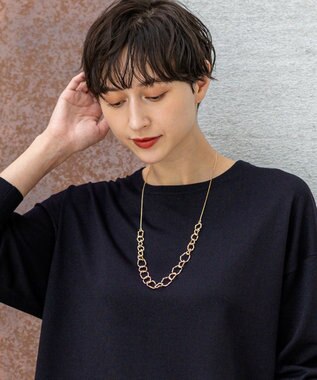  ランダムリング ネックレス