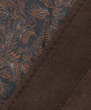 JOSEPH ABBOUD 【キングサイズ・家で洗える/ストレッチ/スウェードタッチ】ウォッシャブルスウェードジャケット ダークブラウン系