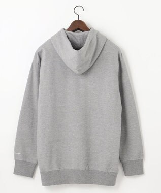 JOSEPH ABBOUD MOUNTAIN 【SPACE／UNISEX】オーガニックコットン使用 ヴィンテージインレー パーカー ライトグレー系