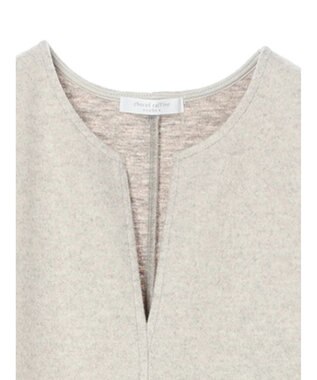 Green Parks 圧縮ポンチキーネックジャンスカ Ivory