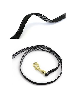 PET PARADISE リサとガスパール  反射リード 《ギンガムチェック》ＳＳ~Ｓ -