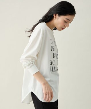 ANY 【Sサイズあり】アソートロゴルーズTシャツ ブラックロゴ