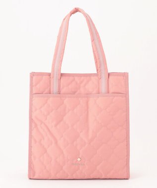 TOCCA 【A４サイズ・撥水】CHECKER CLOVER QUILT TOTE トートバッグ ピンク系