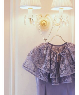 earth music&ecology ＳＥＴ２点レースボレロ＋キャミワンピース Sax