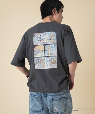 WEGO 【新柄追加/ユニセックス着用アイテム/SMLサイズ展開】TOMandJERRYグラフィックT（S） 柄8