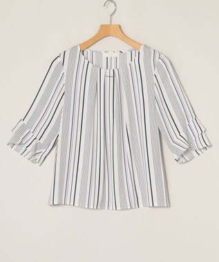 ONWARD Reuse Park 【any SiS】ブラウス秋冬 ネイビー