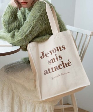 WEGO キャンバスロゴトート