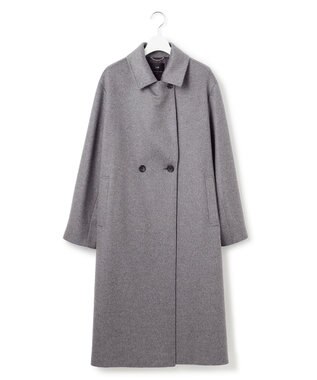 23区 S COLOMBOカシミヤビーバー ダブルフロント チェスターコート グレー系