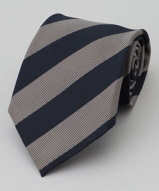  GOTAIRIKU別注【日本製】シルク ネクタイ_レジメンタル柄