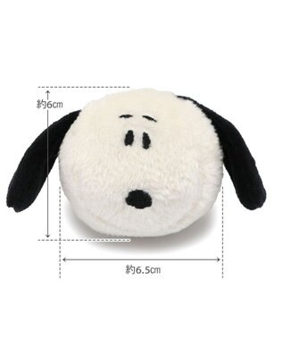 PET PARADISE スヌーピー フェイスボールトイ ホワイト