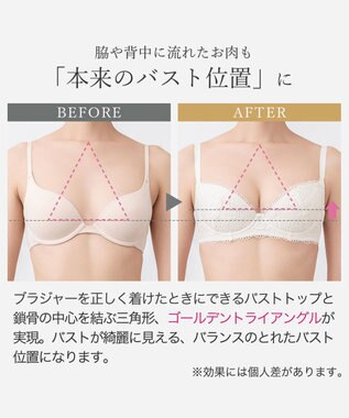 BRADELIS New York 【BRADELIS New York / 育乳補整ブラ・STEP1 集める】ジャスミンステップ1ブラ25A1 補正下着 ブラジャー オフホワイト