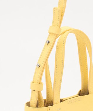 Y'SACCS Y’SACCS×SHIHO　SQUITTY (スクイッティ)レザーミニショルダーバッグ イエロー系その他