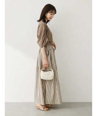 Green Parks 袖ドロストプルオーバー Beige