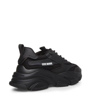STEVE MADDEN POSSESSION ボリュームソールスニーカー ブラックブラック