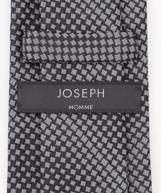 JOSEPH HOMME 【日本製】グラデーションハウンドトゥース 　ネクタイ ライトグレー系7