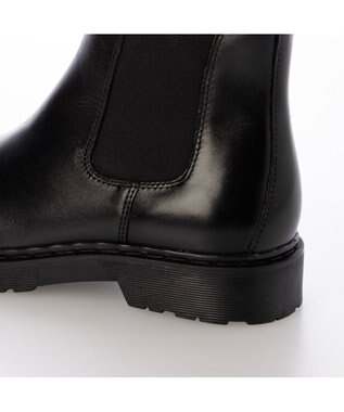 ing <ing>【WEB限定】厚底サイドゴアショートブーツ ブラック