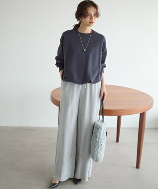 23区 メタル ドロップ ネックレス シルバー系