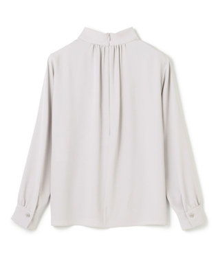 BEIGE， 【L-size】EVA / ハイネックロングスリーブブラウス Ice Blue