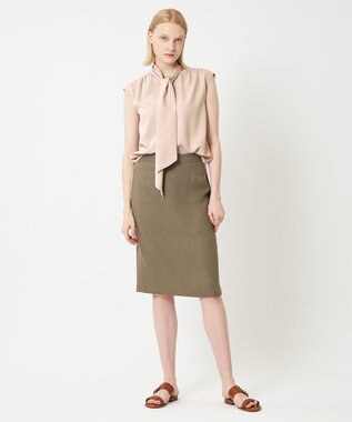 BEIGE， 【S-size】CAROLE / タイトスカート  Khaki×Sand
