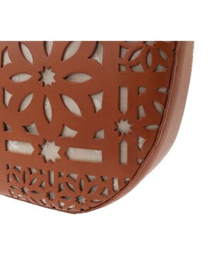 genten セイル カットワーク 手提げバッグ チャ