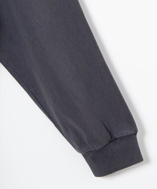 WEGO ピグメントクルーネックロンT スミクロ