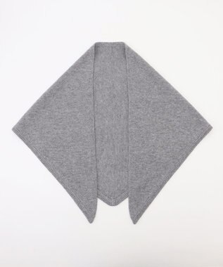 23区 【SLOW/一部店舗限定】ソフトウール ニット ストール ライトグレー系