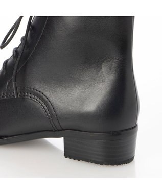 ing <ing>【WEB限定】【サスティナブルシリーズ】レースアップショートブーツ ブラック