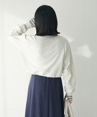 CRAFT STANDARD BOUTIQUE カレッジプリントショートプルオーバー Oatmeal