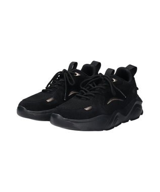 Bridget Birkin 【VINCULUM】スエードコンビ厚底スニーカー ブラック