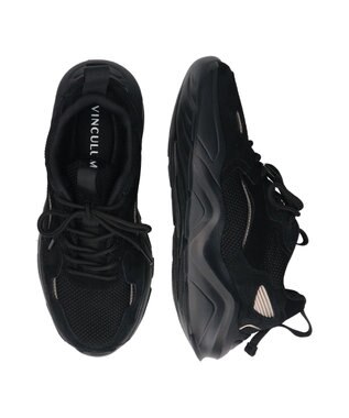 Bridget Birkin 【VINCULUM】スエードコンビ厚底スニーカー ブラック