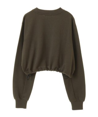 CRAFT STANDARD BOUTIQUE カレッジプリントショートプルオーバー Khaki