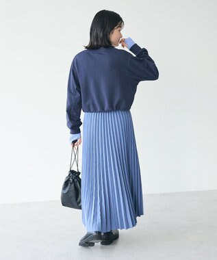 CRAFT STANDARD BOUTIQUE カレッジプリントショートプルオーバー Navy