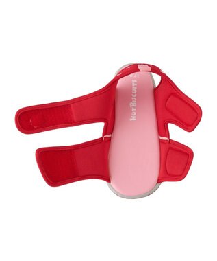 MIKI HOUSE HOT BISCUITS 【14-19cm】 ジャージ素材サンダル 赤