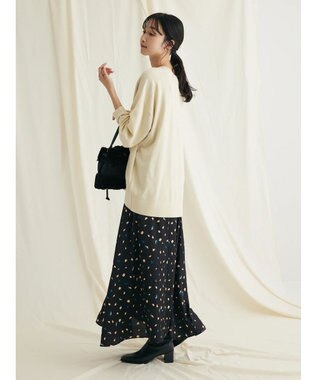 CRAFT STANDARD BOUTIQUE とてもちクルーネックニットプルオーバー Ivory