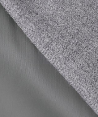 自由区 【洗える】ウォッシャブルウールサキソニー コンビネゾン TOPグレー