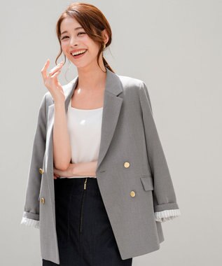 ANY SIS 褒めらレディストレッチ テーラード ジャケット