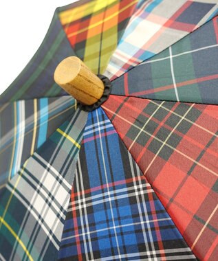 +RING レディース向け プラスリング 晴雨兼用（長ショート） CHK T1302  sunshield マルチカラー