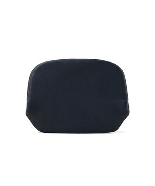 FOLNA RD ソフトレザーショート 天溝がま口 財布 ブラック