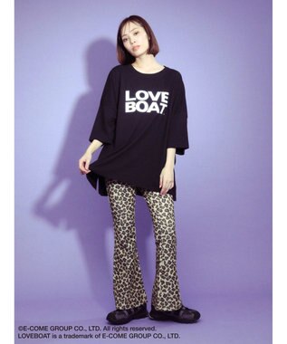 Green Parks ■別注　ＬＯＶＥ　ＢＯＡＴ　フレアパンツ Leopard