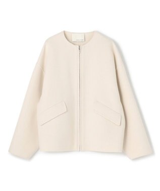 uncrave 【WEB限定】リバージャケット（uncrave WHITE） エクリュ